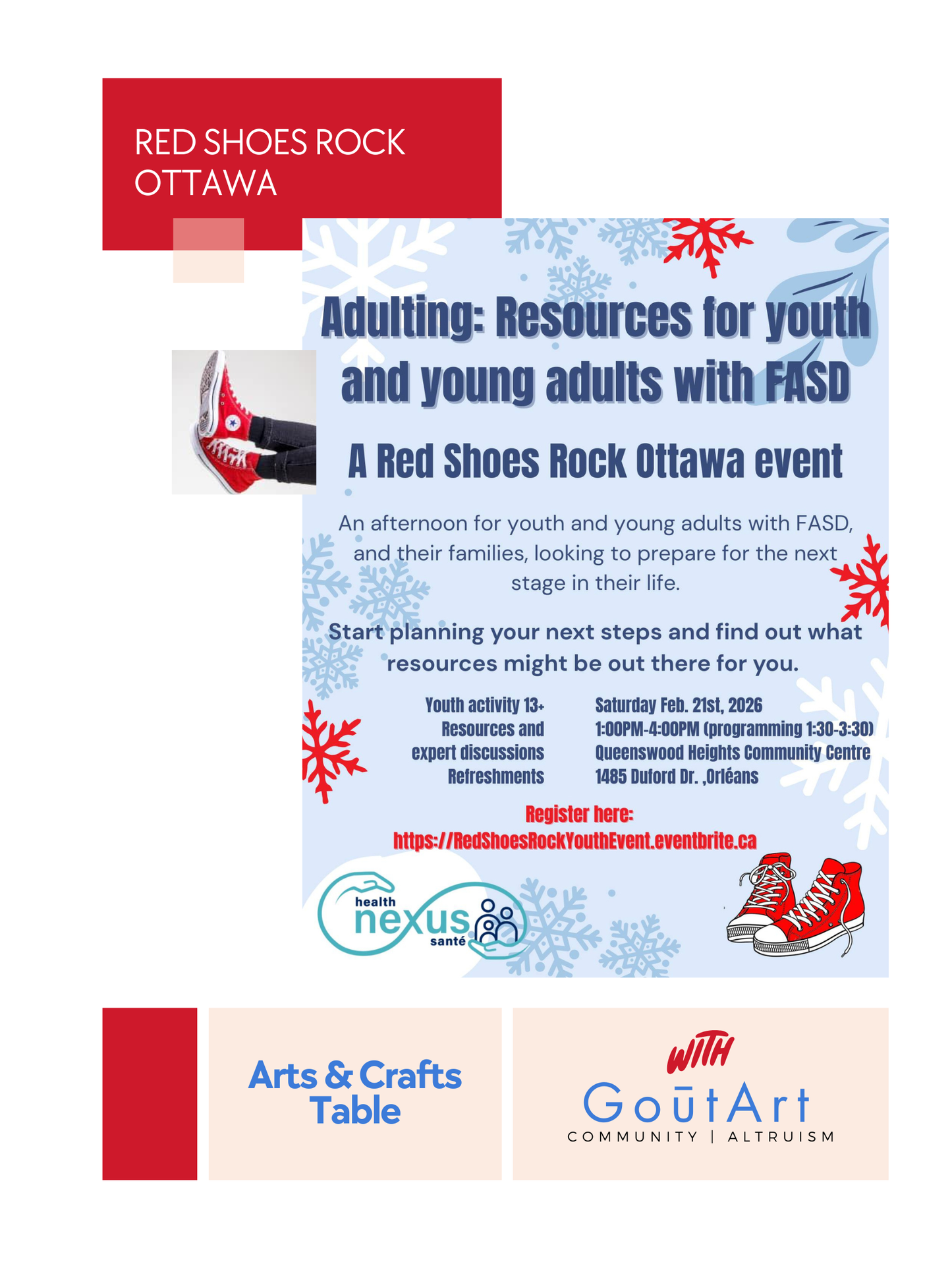 Arts & Crafts with Red Shoes Rock Ottawa