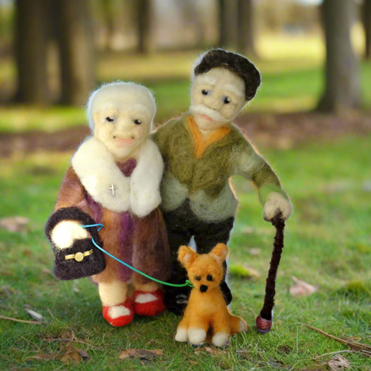 Felted Wool Characters - Artisans Embrun Ontario